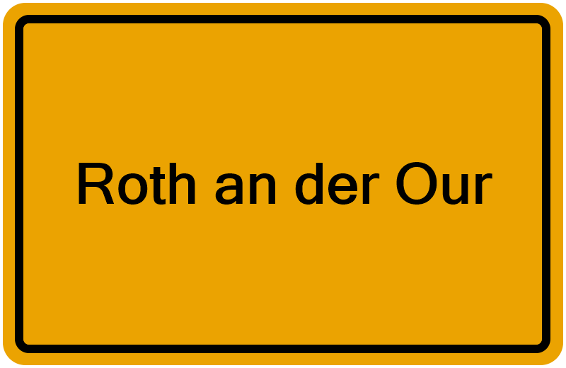 Handelsregisterauszug Roth an der Our